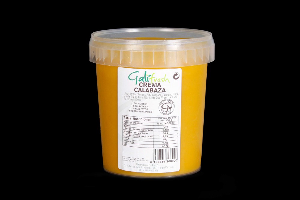 Disfruta de productos ya elaborados | CREMA DE CALABAZA | FrutasNieves