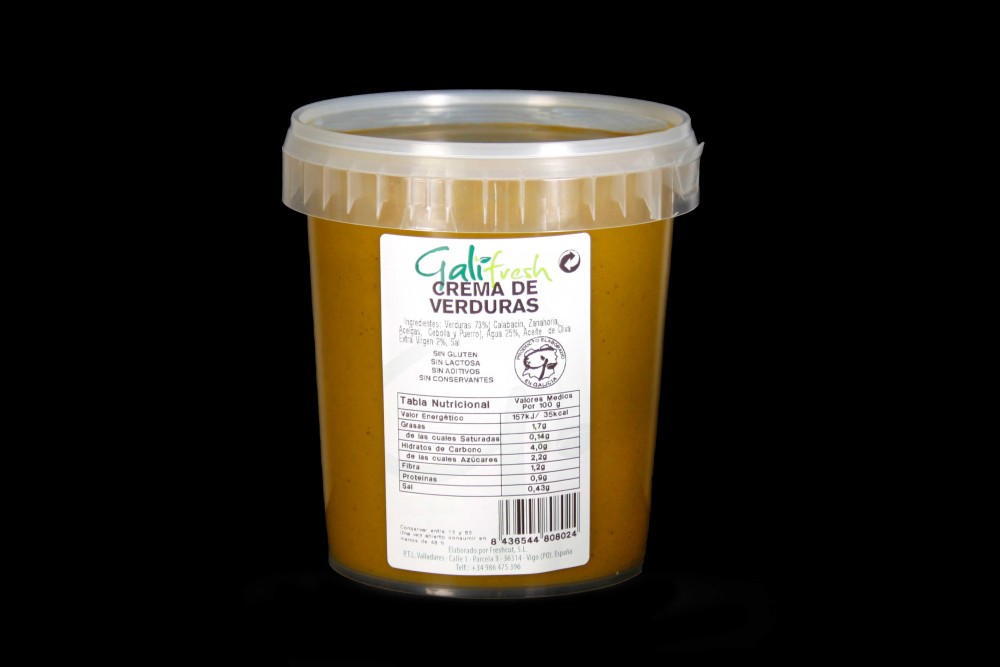 Disfruta de productos ya elaborados | CREMA DE VERDURAS | FrutasNieves