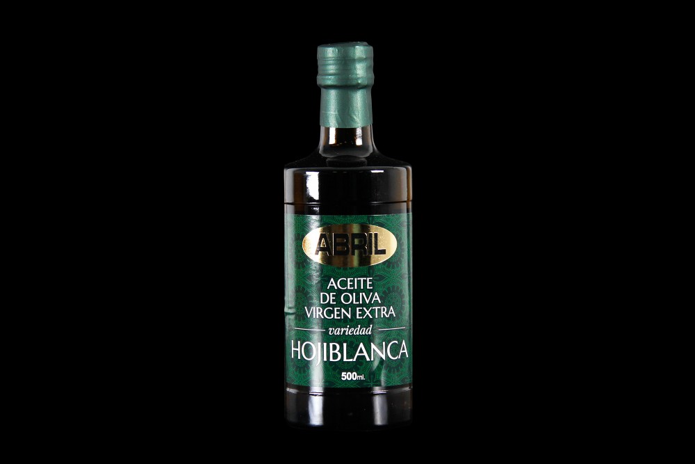 Disfruta de productos ya elaborados | ACEITE VIRGEN HOJIBLANCA 1/2 L| FrutasNieves