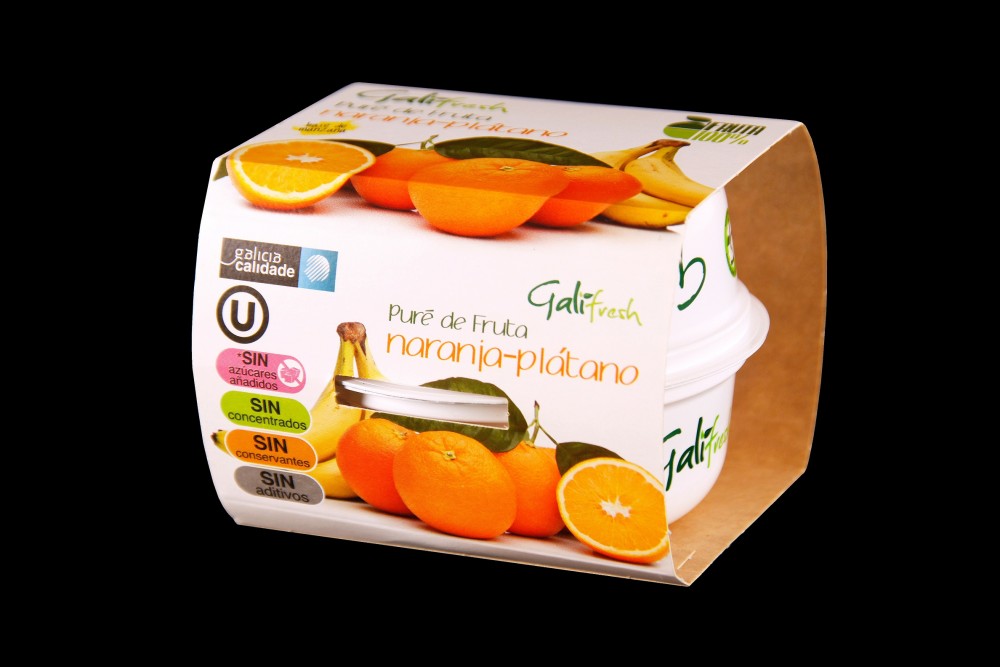 Disfruta de productos ya elaborados | PACK PURE NARANJA-PLATANO | FrutasNieves