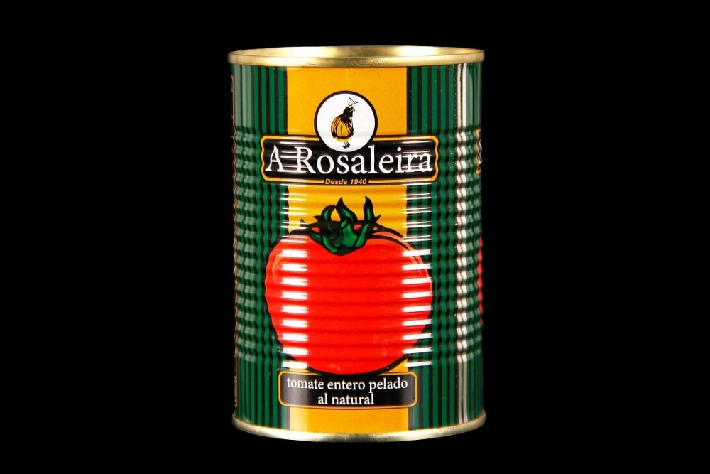 Disfruta de productos ya elaborados A Rosaleira | TOMATE NATURAL LATA 1/2 KG | FrutasNieves