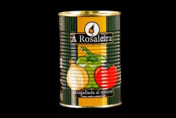 Disfruta de productos ya elaborados A Rosaleira | ZARAGALLADA NATURAL LATA 1/2 KG | FrutasNieves