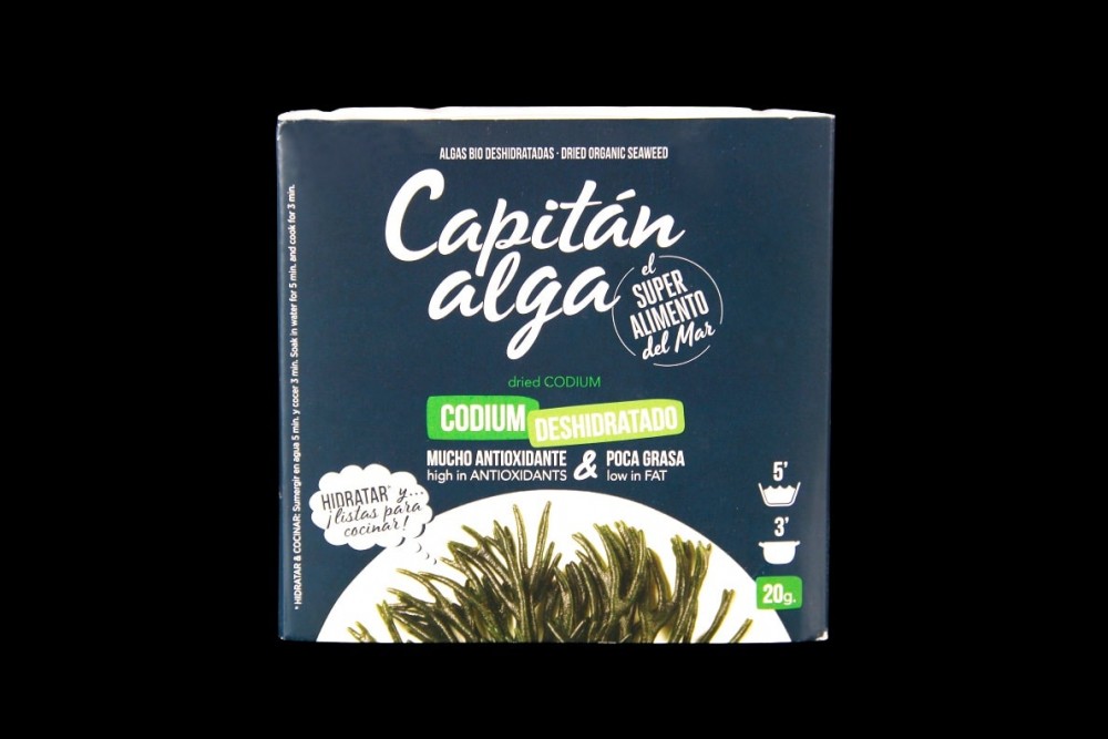 Disfruta de productos del mar | Codium Alga Deshidratada BIO| FrutasNieves