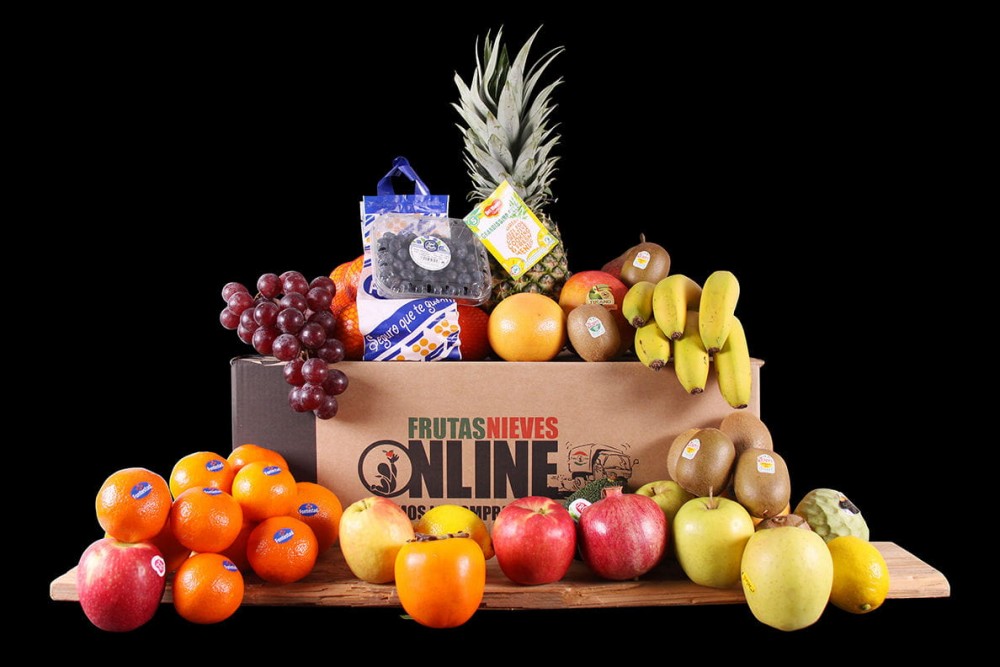 Caja Fruta Premium| FrutasNieves