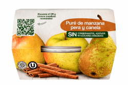 Disfruta de productos ya elaborados | PACK PURE MANZANA PERA CON CANELA | FrutasNieves