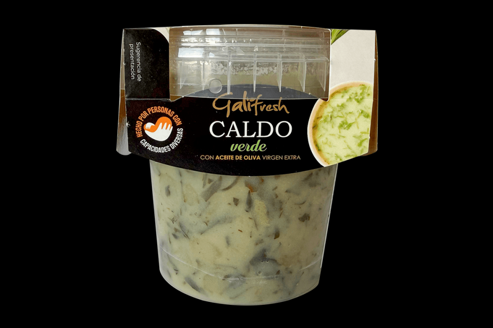 Producto vegano | CALDO VERDE 840 GR | FrutasNieves