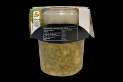 Producto vegano | ESPINACAS CON GARBANZOS  840 GR | FrutasNieves