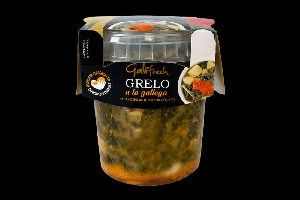 Producto Vegano | GRELOS A LA GALLEGA 800 GR | FrutasNieves