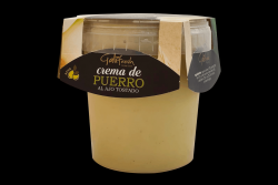 Disfruta de productos ya elaborados | CREMA DE PUERRO AL AJO TOSTADO | FrutasNieves